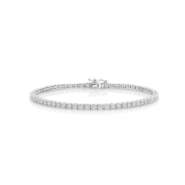 Lab Grown Tennis Bracelet - bascijewellery