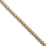 Tiny Tennis Bracelet - Classic - bascijewellery