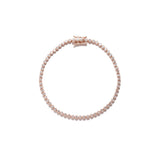 Tiny Tennis Bracelet - Classic - bascijewellery