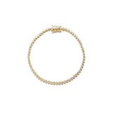 Tiny Tennis Bracelet - Classic - bascijewellery