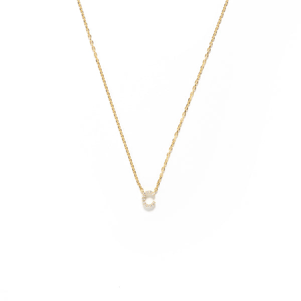 XYZ Necklace - Diamond - bascijewellery